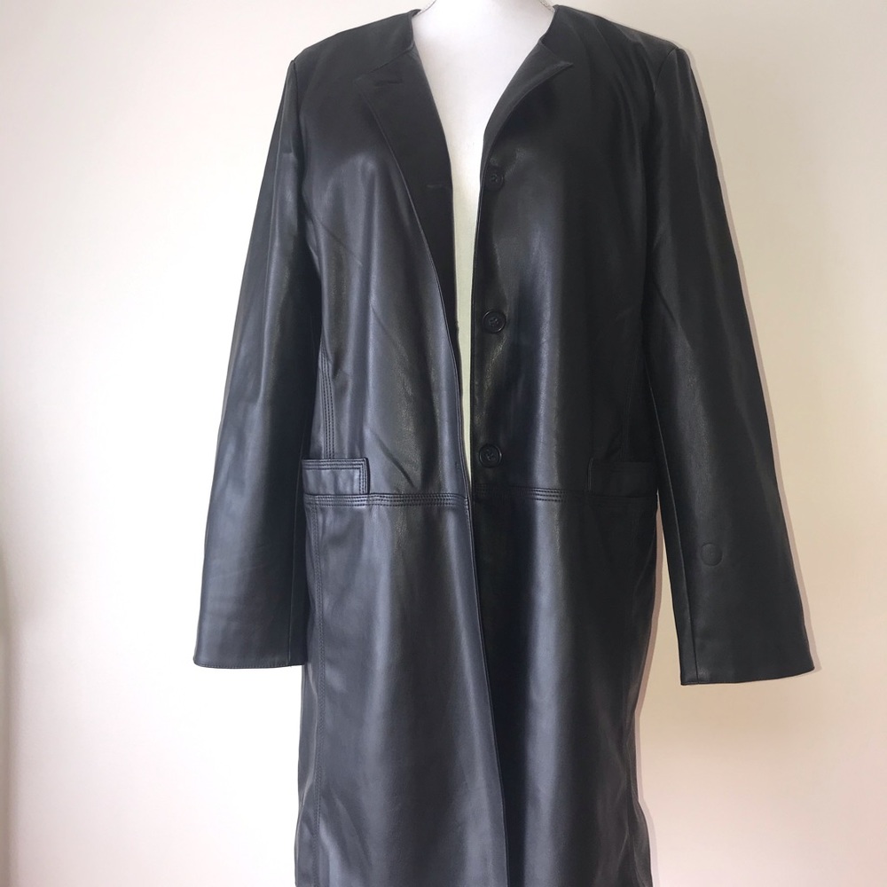 Calvin klein leather jacket